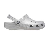 Silver Glitter Clogs for Girls 23 EU