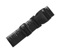 Silver Glitter Drips Sparkle Black, Adjustable Luggage Straps for Suitcases Packing Belts Travel Accessories