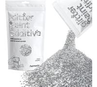 Silver Glitter Paint Additive Extra Chunky 100g for Adding Sparkle to Paints & Varnish | Paint Walls Sparkly Add to Emulsion, Acrylic or Lacquer Indoor | Hemway