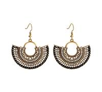 Silver/Gold Boho Dangle Statement Earrings for Women Trendy,Handmade Vintage Dainty Cute Long Drop Summer Earrings,fashion Accessories Jewelry Gifts, One Size, Brass, No Gemstone
