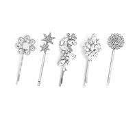 Silver/Gold Hair Clip For Girls Hair Barrettes For Teens Rhinestone Multi-type Hot Girls Word Hair Pin