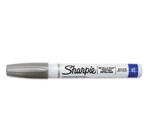 Silver / Gold Metallic Sharpie Paint Marker Medium Tip Pen Oil Based UK STOCK