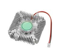 Silver GPU Cooler - Video Card Heatsink, Quiet Cooling System | Compact Desktop Computer Hardware Temperature Reducer, Advanced Space Saving Thermal Management Equipment Part For PC Workflows