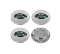 (Silver Green 4pcs) 4pcs ABS 63mm 62mm Land Rover Car Wheel Center Hub Caps Rims Cover Hubcap Logo For LAND RANGE ROVER Sport L322 L320 Accessories