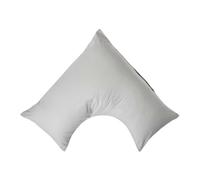(Silver Grey) Egyptian Cotton V Shaped Pillowcase 200 Thread Count