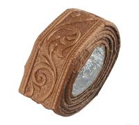 Silver Grey Wall Trim Strip 230cm Peel Silver Grey Silver Grey(Brown) | Silver grey finish, for surface, wipe clean with wet towel, for ideal for humid areas like bathrooms