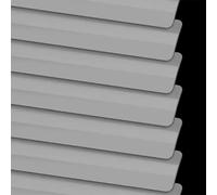 Silver Grey Window Aluminium Metal Venetian Blinds Slat Home Office Blind Thin Slats Kitchen Blinds Blackout Shutters Child Safe Home Office,Customisable (150×160cm)
