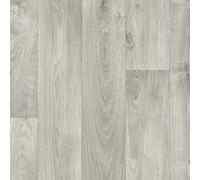 Silver Grey Wood Effect Anti-Slip Contract Commercial Heavy-Duty Vinyl Flooring With 3.8mm Thickness-15M(49'2") X 4M(13'1")-60M²
