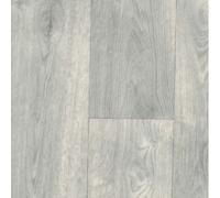 Silver Grey Wood Effect Anti-Slip Contract Commercial Heavy-Duty Vinyl Flooring With 3.8mm Thickness-10M(32'9") X 4M(13'1")-40M²