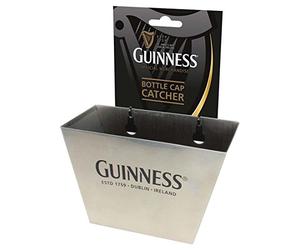 Silver Guinness Bottle Cap Catcher With Black Dublin ? Ireland Text