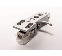 Silver Headshell, AT-3600L Cartridge and Stylus, Needle for Pioneer PLX-1000, PL-518, PL-530, PL-A35, PLX-500, PL-560, PL-200, PL-516, PL-255, PL-200X, XL-A700, PL-A45D