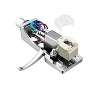 Silver Headshell, AT-3600L Magnetic Cartridge Compatible with Pioneer PLX-1000 PL-518 PL-530 PL-A35 PLX-500 PL-560 PL-200 PL-516 PL-255 PL-200X XL-A700 PL-A45D, Record Player Turntable Cartridge