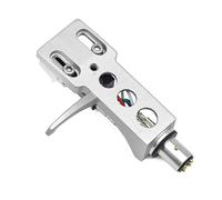 Silver Headshell Turntable Cartridge Stylus Fit for Pioneer PLX-1000 PL-518 PL-530 PL-A35 PLX-500 PL-560 PL-200 PL-516 PL-255, Turntable Stylus Replace AT-3600L