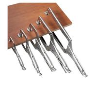 Silver high Carbon Steel C clamp, C-Clamp Locking Clamp Vise Grip Welding Clamp Multiple Sizes 6/9/11/14 Inch(11 inch)