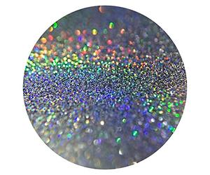 Silver Holographic Glitter Powder Additive Pixie Dust Holo Nails Hair Walls Body Makeup Florist Arts Crafts Various Sizes (20g Bag)