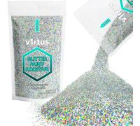Silver Holographic Strands Glitter Paint Additive 100g | Sparkle Glitter Paint for Walls Interior Exterior, v1rtus