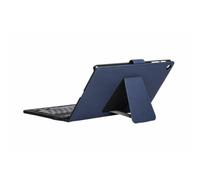 Silver HT A9+ Keyboard and Tablet Case Blue
