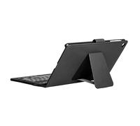 Silver HT Bluetooth Keyboard Case for Samsung Galaxy Tab A8 2022 10.5 Tablet Black