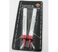Silver Ice Fountain Candles