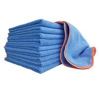 Silver-Infused Microfiber Cloths with EP 10% RUCO-BAC AGP®. Go Beyond Ordinary Cleaning. 10 Washable/Reusable 12"x12" Cloths.