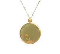 Silver Inlaid Natural Hetian Jade Lotus Blossom Round Brand Pendant Necklace Chinese Style Retro Charm Women Jewelry (Gem Color : White, Length : 50cm)