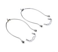 Silver Iron Lamp Harp Holder 6in U-Shape Design(Silver)