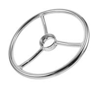 Silver Iron Round Bar Stool Footrest Ring for Drafting Chairs