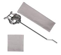 Silver Iron Trumpet Marching Spectrum ClampOn Holder Plating Music Clip Lyre for beginners