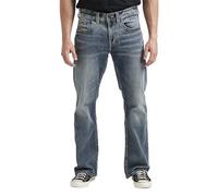 Silver Jeans Co. Men's Craig Classic Fit Bootcut Jeans, Indigo, 40W x 34L