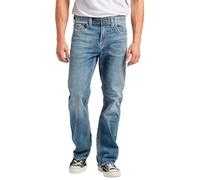 Silver Jeans Co. Men's Craig Easy Fit Bootcut Jean, Light Marble Indigo, 33W x 32L