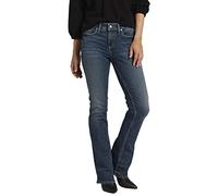 Silver Jeans Co. Womens Suki Mid Rise Bootcut Jeans, Med Wash Eae356, 29W x 31L