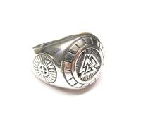 Silver Jewellery - BG Ring Silver, Men's Ring Celt Motif Size 62-19.7 Sterling Silver Solid Worked