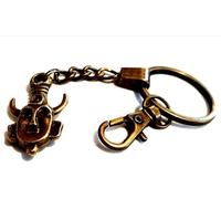 Silver knight 3D Bronze Double-sided Dean Winchester Supernatural Steel Samulet Keychain Protection Amulet Bag Charm Velvet Bag Samulet 38mm x 22mm x 10mm