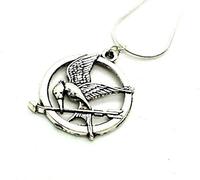 Silver Knight Silver Plated Mocking Bird Necklace, Unisex Adult, Fashion Jewelry, Fantasy, Casual, Necklace