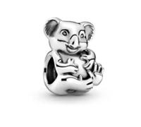 Silver Koala Bear Charm 925 Silver Charm Compatible with Pandora Charms, Trollbeads, Chamilia, Biagi and Many Other UK Charm Bracelets.