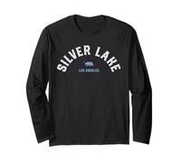 Silver Lake L.A. Vintage Los Angeles California Neighborhood Long Sleeve T-Shirt