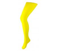Silver Legs 100 Denier Opaque Tights (Yellow)