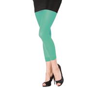 Silver Legs 50 Denier, Microfibre Footless Tights for Women, One Size Fits 36-42", Over 20 Colour Options, Italian Made (Nylon Blend, Emerald Green)