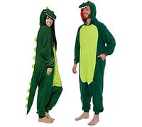 Silver Lilly Adult Pajamas - One Piece Cosplay Animal Costume (Dinosaur, L)