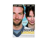Silver Linings Playbook 2012 Poster Decorative Painting Canvas Mural Is Bright And Beautiful, Suitable for Office Bedroom Decorative Painting to Create The Right AtmosphereUnframe-style24x36inch(60x90
