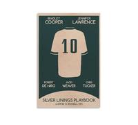 Silver Linings Playbook Canvas Poster - Romantic Drama Movie, Inspiring Wall Art Decor (1) Wall Art Picture Painting Poster Canvas Print Posters Artworks Room Decor 24x36inch(60x90cm)