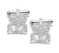 Silver Liverpool FC Crest Cufflinks - J2247