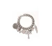 Silver Love, Sex And Money Bracelet Caramel Vintage Jewellery Silver One Size