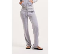 (Silver, M) Juicy Couture Del Ray Pant Polyester Women's Silver Joggers