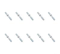 Silver M8 Chainsaw Bar Stud for MS500i MS651 MS661 MS661C-M Replacement Part 00006642417 Easy Install Hardware(10pcs)