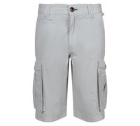 Silver male 36 Regatta Men's Shorebay Vintage Look Cargo Shorts Silver, Size: 36