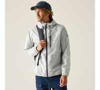 Silver male 4XL Regatta Men's Waterproof Shorebay Shell Jacket Silver, Size: 4XL