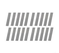 Silver Manganese Valve Plate For Piston Air Compressor Shrapnel Spacer Spare Part Repair Kit 20 Pieces Per Set 10x47mm Or 11x57mm Size Metal Disc(11X57)