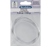 SILVER -MEMORY WIRE OVAL