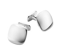 Silver Mens Classic Square Cufflinks